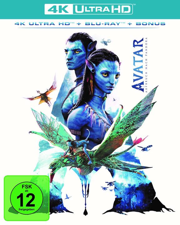 Produktbild Disney Interactive Studios Avatar - Aufbruch nach Pandora Remaster 4K (UHD+2D) + Bonus (Deutsch, Englisch)
