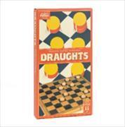 Produktbild Professor Puzzle Classic Wooden Draughts Game - English Draughts Wooden Board Game, classic antique (Englisch)