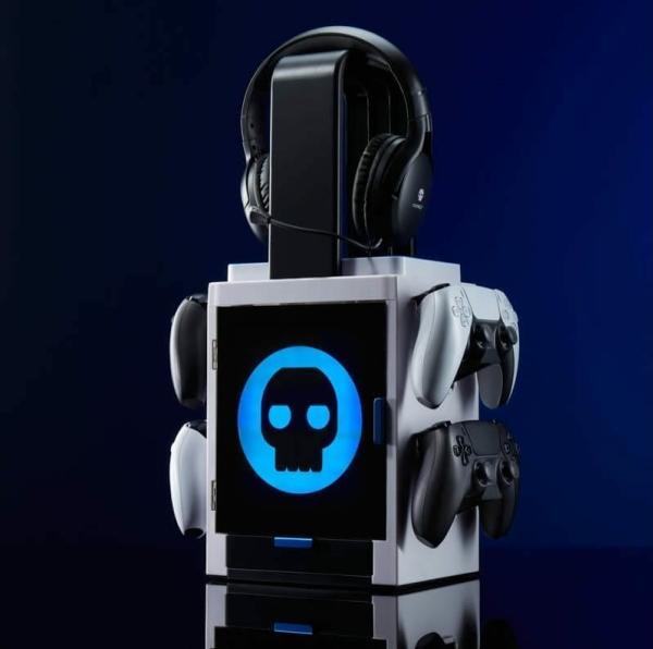 Numskull - Mobile da giardino luminoso ispirato al logo del videogiocatore (PS5)