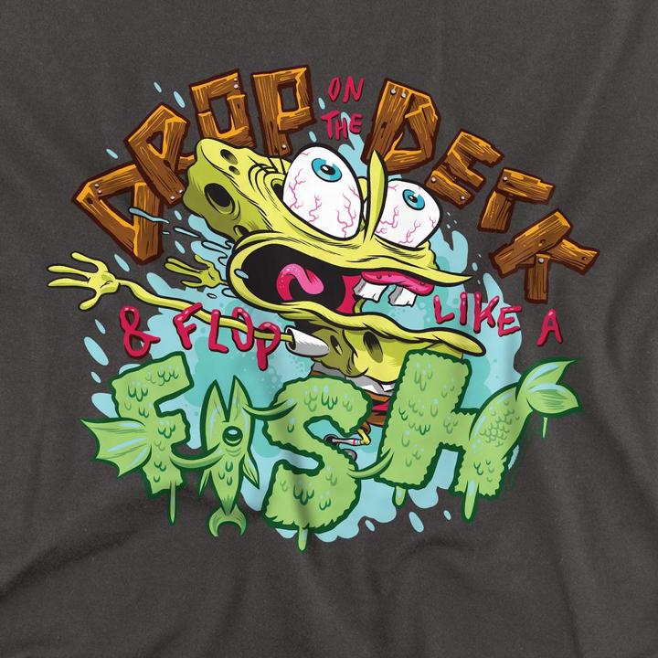 Immagine prodotto Spongebob Squarepants Drop And Flop Maglietta Adulto Unisex (L)