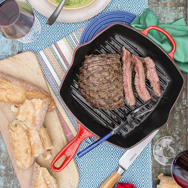 Actual product image Le Creuset Signature (26 cm, Grill pan, Cast iron)