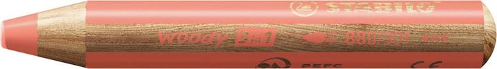 Image du produit STABILO woody 3 in 1 (Rouge pastel, 1 x)