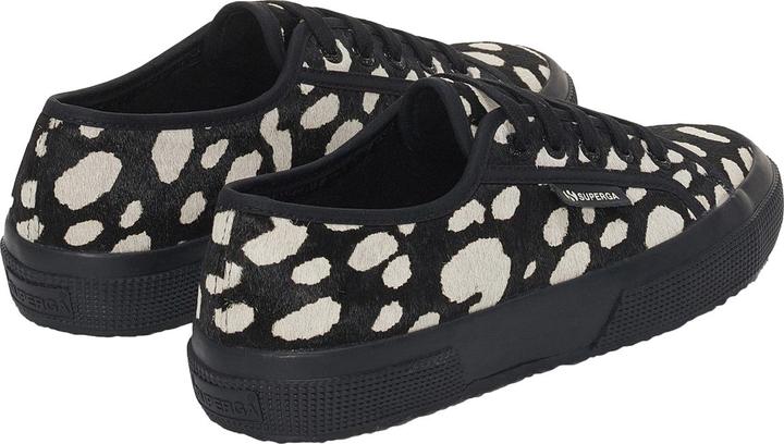 Actual product image Superga Womens/Ladies 2750 Dalmatian Print Cowhide Leather Trainers (42)