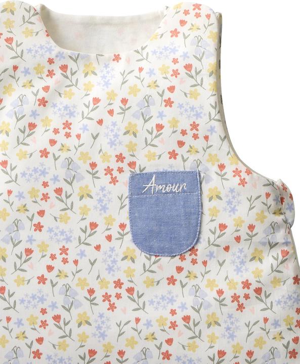 Image du produit Vertbaudet Ärmelloser Baby Sommerschlafsack GIVERNY Oeko-Tex (104 cm, 1.0 TOG)
