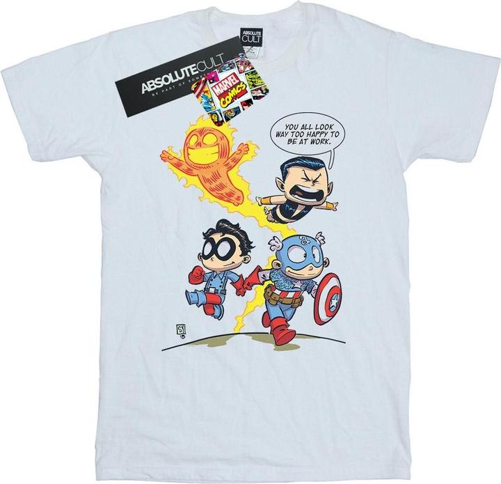 Avengers Invaders Cartoon TShirt (S)