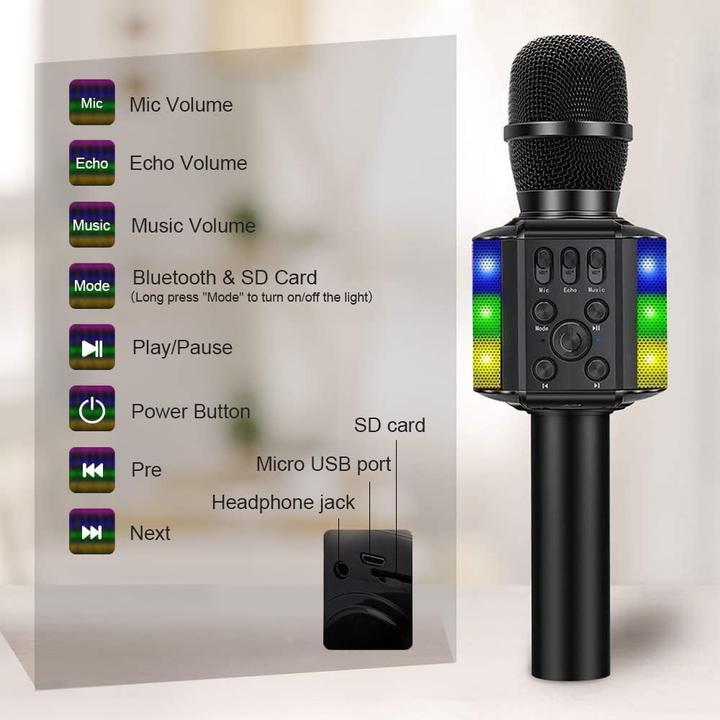 Produktbild Bonaok Karaoke Mikrofon