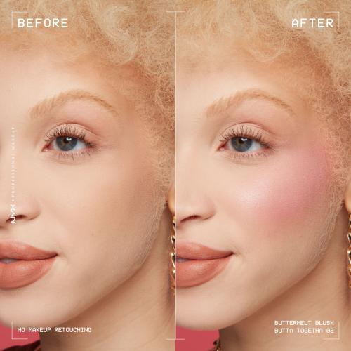 Actual product image NYX Professional Make-Up Nyx Powder Blush (02 Butta Together)