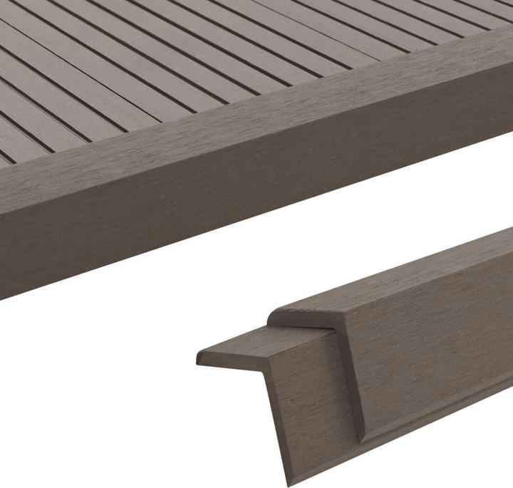 Image du produit VidaXL Cornière de terrasse (5 x, 170 x 4.5 x 4.5 cm)