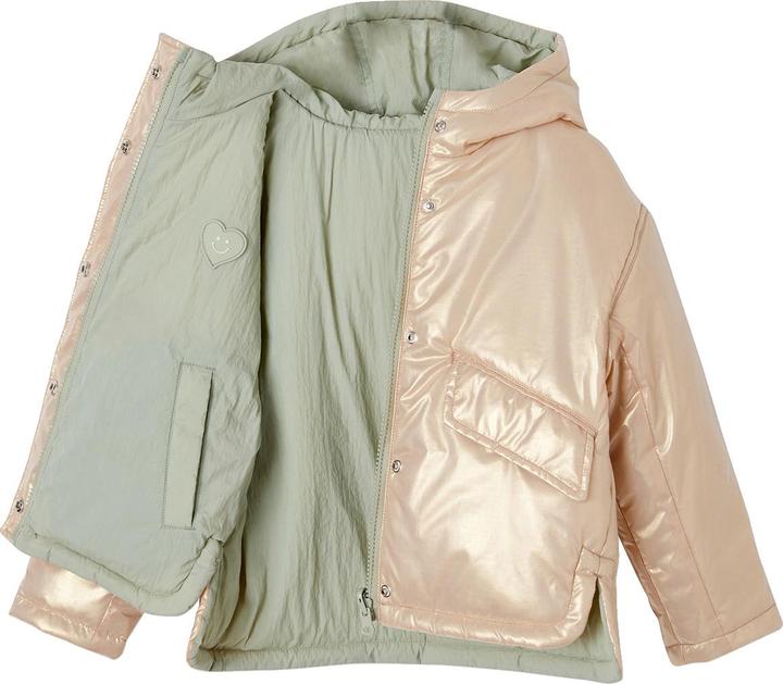 Actual product image Vertbaudet Girls' reversible jacket with recycled polyester (146, 152)