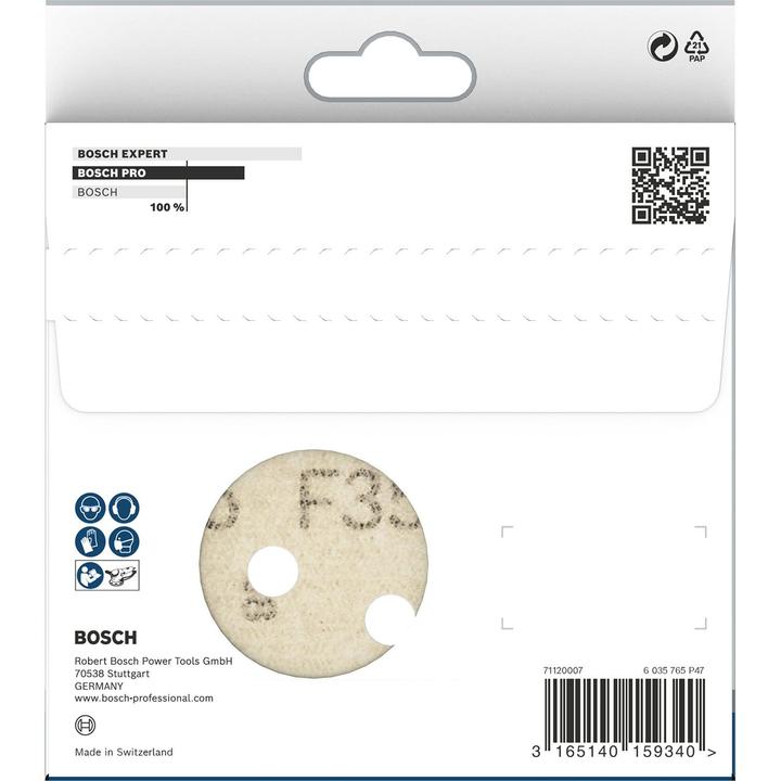 Productafbeelding Bosch Professional Zubehör Excentrisch schuurpapier met klittenband (100)