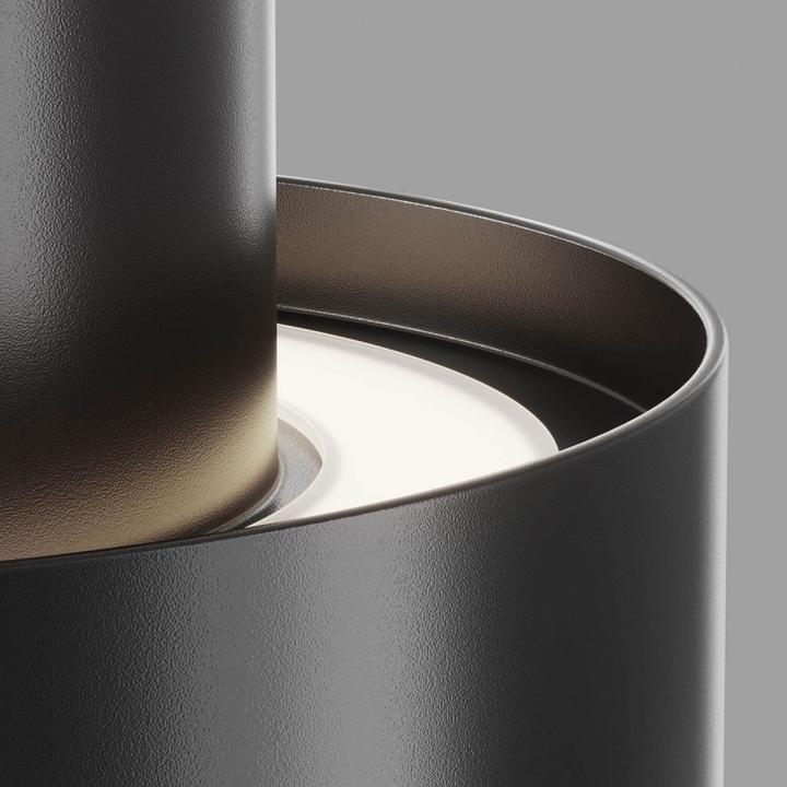 Actual product image Maytoni Planet LED ceiling light, ceiling lamp 16W black 4000K neutral white