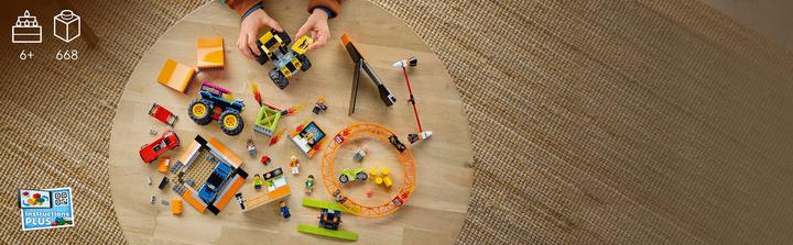Immagine prodotto LEGO Arena per spettacoli acrobatici (60295, LEGO City)