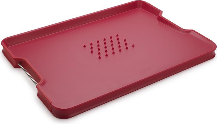 Actual product image Joseph Joseph Cut & Carve Plus Cutting Board Large - Red