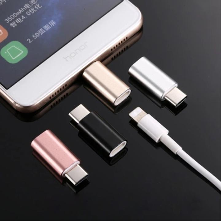 Actual product image Apfelkiste USB C auf Lightning Mini Konverter Adapter (USB Type C, Lightning)
