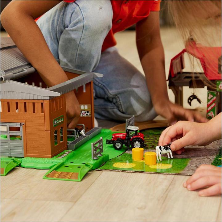 Image du produit Majorette Station de ferme Creatix + 1 véhicule