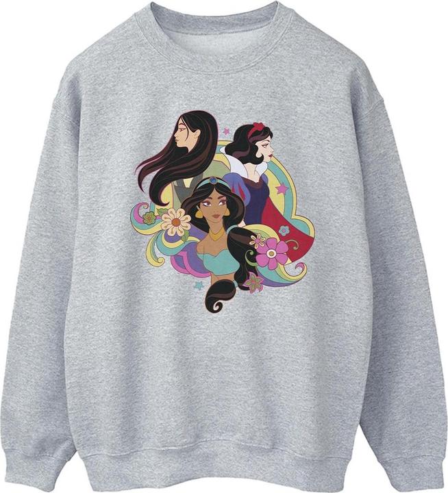 Disney Princess Mulan Jasmine Snow White Sweatshirt (S)