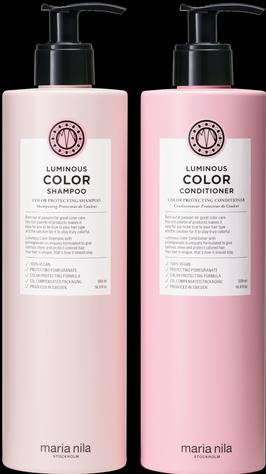 Actual product image Maria Nila Luminous Colour Care Duo (500 ml, Liquid shampoo)