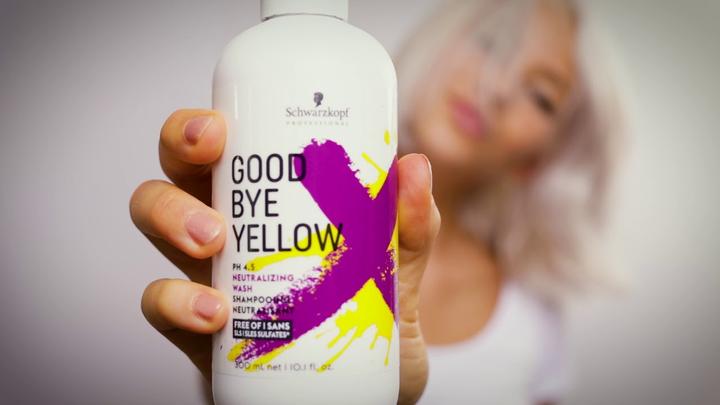 Actual product image Schwarzkopf Goodbye Yellow (1000 ml, Liquid shampoo)