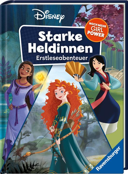 Produktbild Ravensburger Disney: Starke Heldinnen - Noch mehr Girl Power. Erstleseabenteuer (Deutsch, Annette Neubauer, The Walt Disney Company, 2025)