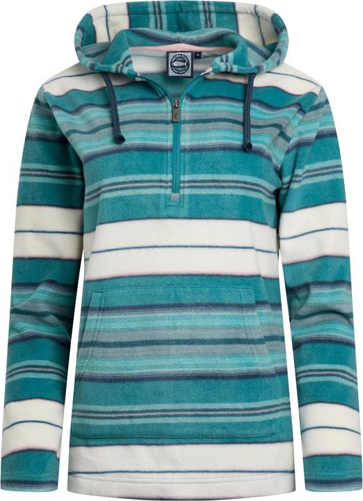 Weird Fish Lana Kapuzenpullover mit kurzem Reissverschluss