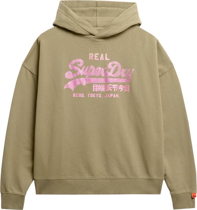 Actual product image Superdry Vl Rhinestone Relaxed Hood (12)