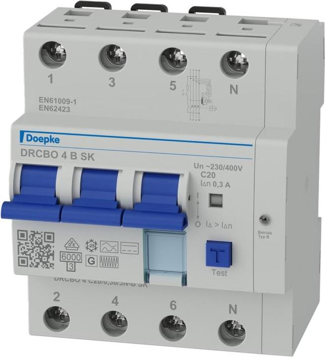 Doepke DRCBO 4 C20/0.30/3N-