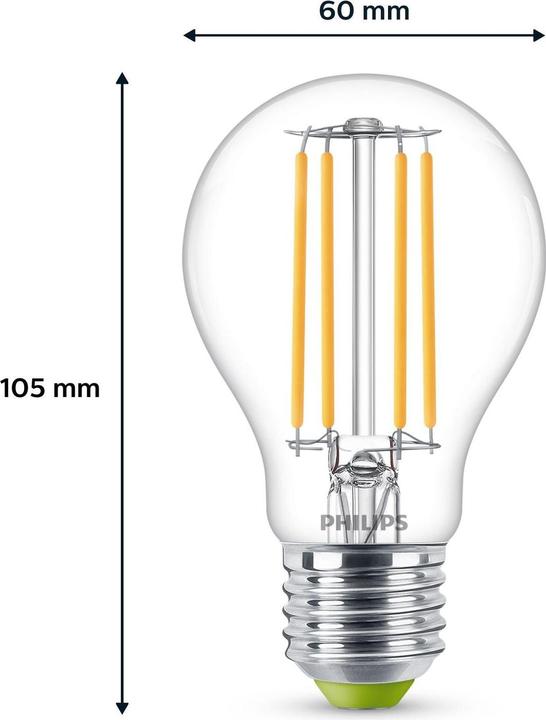 Actual product image Philips Lampe (E27, 2.30 W, 485 lm, 1 x, A)