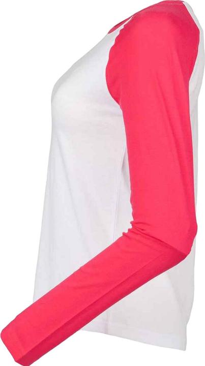 Immagine prodotto Skinni Fit Maglietta Baseball Manica Lunga Donna (L)