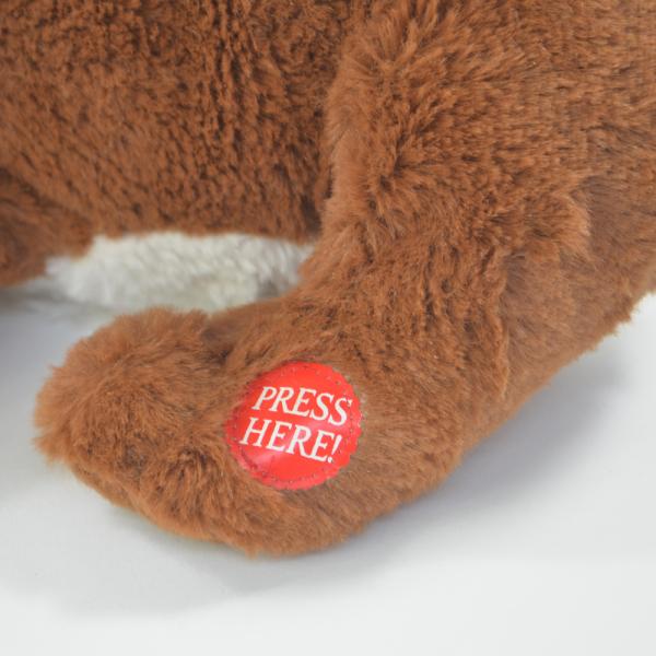 Image du produit Kögler Snore'n'Snuggel, chien endormi et ronflant (10 cm)