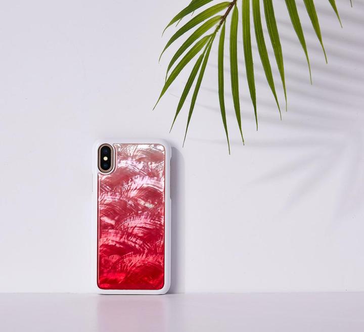 Image du produit Ikins SmartPhone case iPhone XS/S rose lake white (Apple iPhone XS)