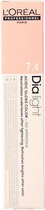 L'Oréal Professionnel DIA LIGHT gel-creme acide sans amoniaque #7,4 50 ml (#7,4)