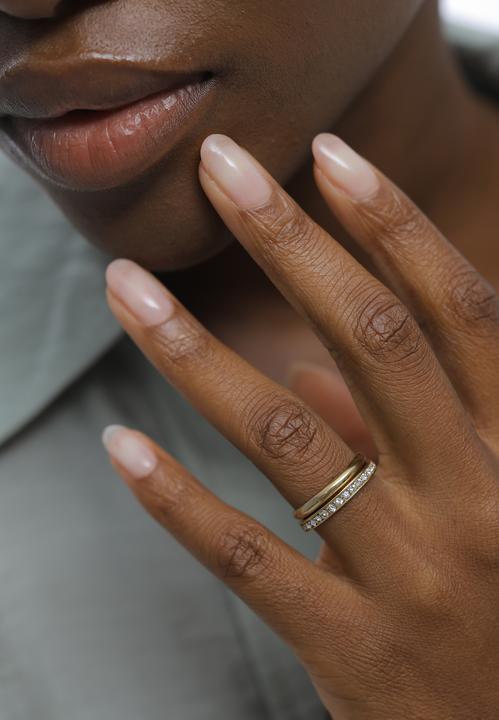 Image du produit Elli anneau cristaux Memoire Bandring Basic 2er Set 925 Silver (52, Argent 925)