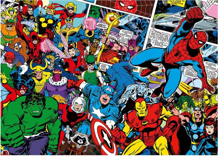 Image du produit Ravensburger Le défi des super-héros Marvel (1000 pièces)