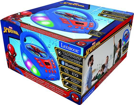 Actual product image Lexibook CD player Spider Man