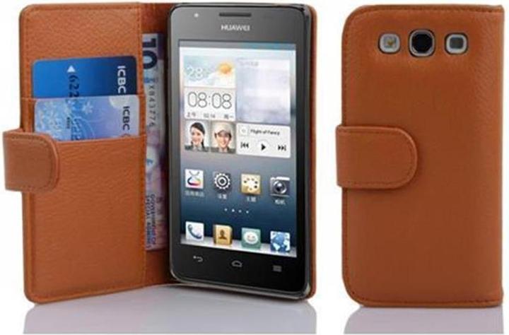 Actual product image Cadorabo Book with structure cover (Huawei Ascend G520, Huawei Ascend G525, Huawei Ascend G510)
