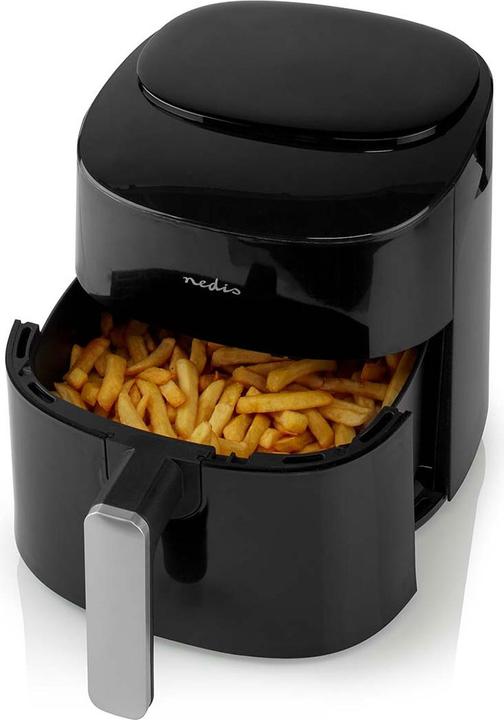 Produktbild Nedis Heissluft Friteuse | 4,2 l | Timer: 240 min | Anzahl voreingestellter Programme: 8 | Digital | (EU-Stecker)