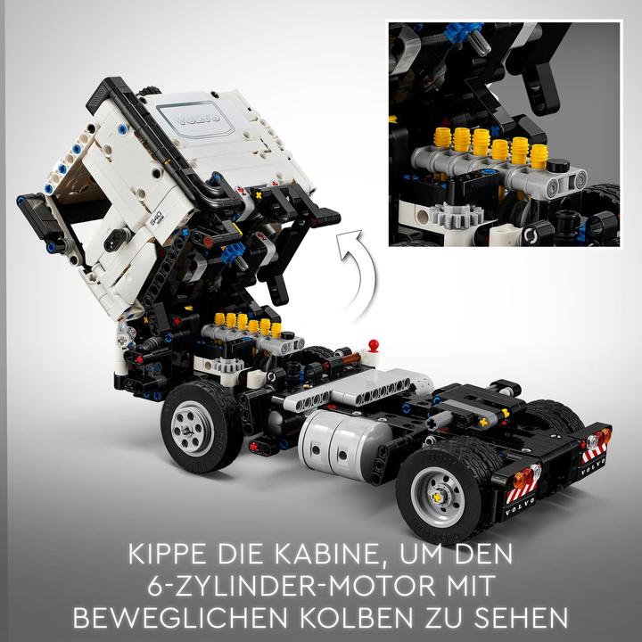 Produktbild LEGO Volvo FMX LKW mit EC230 Electric Raupenbagger (42175, LEGO Technic)