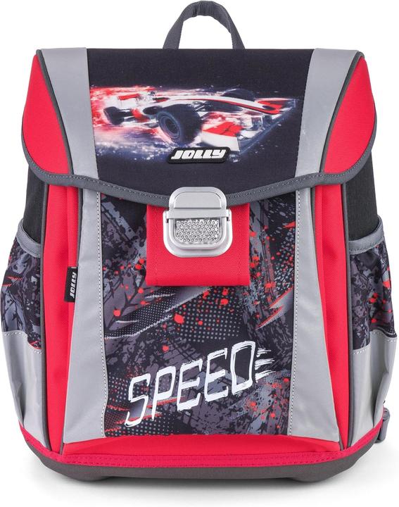 Actual product image Jolly Classic Formula satchel set synthetic fibre black/red (22 l)