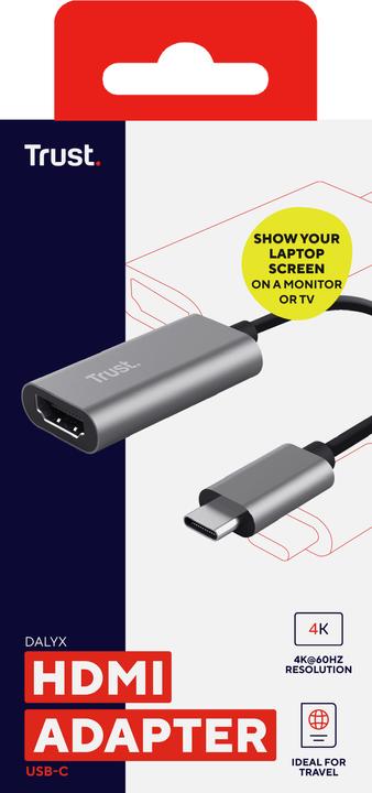Actual product image Trust Dalyx USB Graphics Adapter (HDMI, 20 cm)