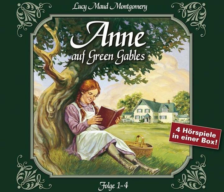 Actual product image Anne in Green Gables. Box 1. episode 1-4 (Dagmar von Kurmin, Marie Bierstedt, L.M. Montgomery, Titania Media, German)