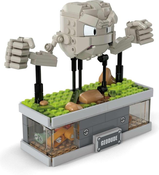 Actual product image MEGA Pokémon Mini Motion small stone movable building set
