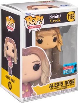 Actual product image Funko POP! Schitt's Creek Alexis Rose Pink Dress (1169) EXM