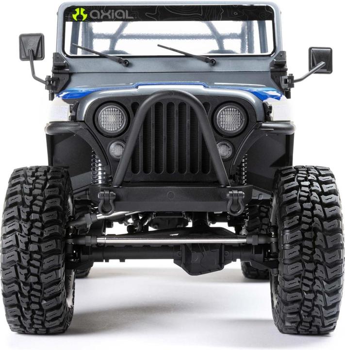 Actual product image Axial Scale Crawler SCX10 III Jeep CJ-7 Grey, ARTR, 1:10 (ARR Almost Ready to Run)