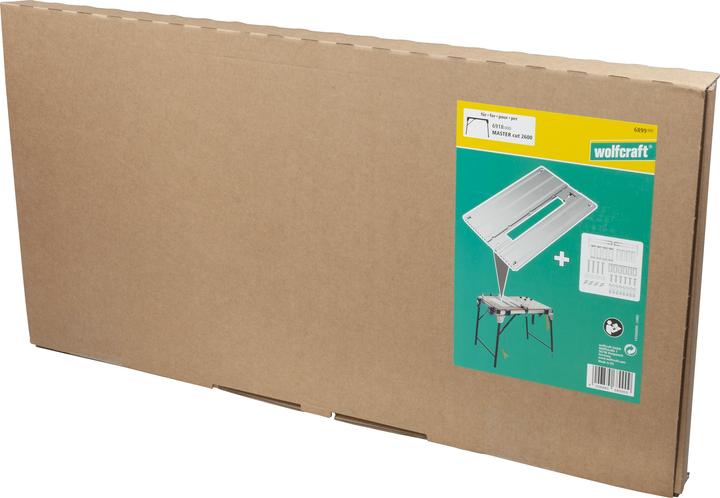 Image du produit wolfcraft wolfcraft 1 Maschinenplatte + Befestigung f. 6918 (Métal)