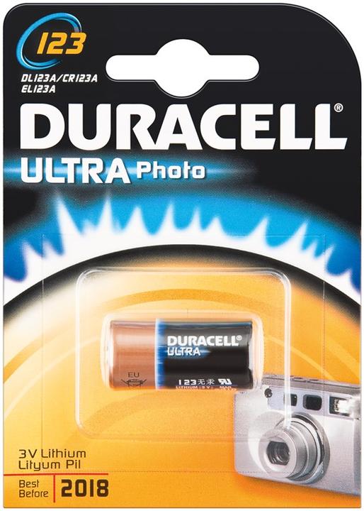 Produktbild Duracell Ultra Foto (1 Stk., CR123A, 1400 mAh)