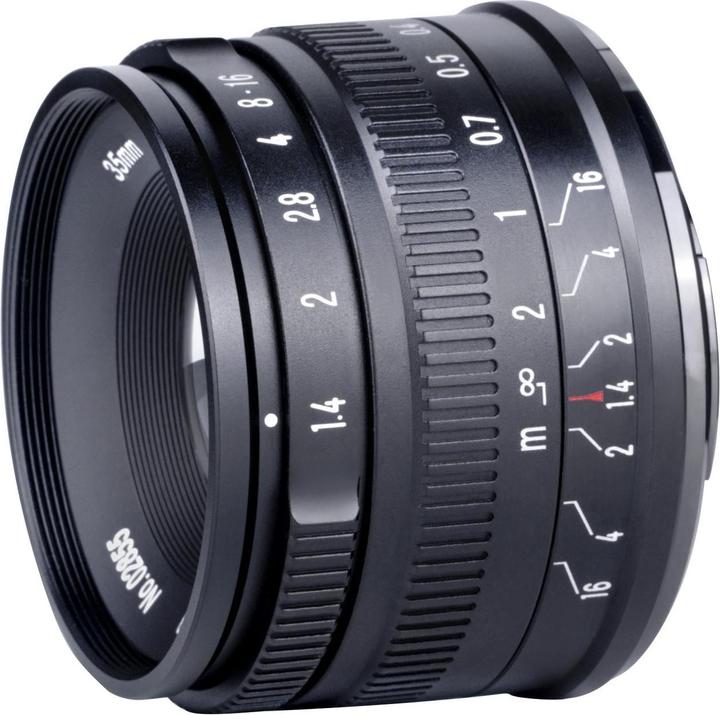 Image du produit 7artisans 35 mm F/1.4 MFT (Micro Four Thirds, APS-C / DX)