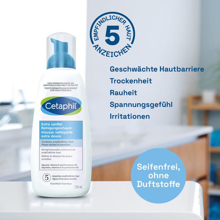 Image du produit Cetaphil Daily Essentials Extra sanfter Reinigungsschaum (Mousse, 236 ml)