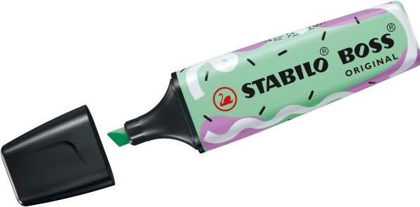 Actual product image STABILO BOSS ORIGINAL Pastel Highlighter (Green, 5 mm, 1 x)