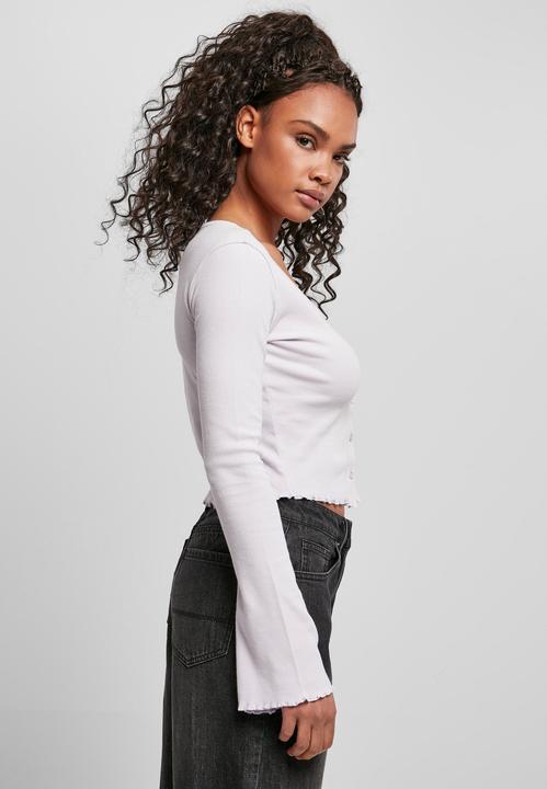 Image du produit Urban Classics Cardigan croisé à côtes pour femmes (4XL)