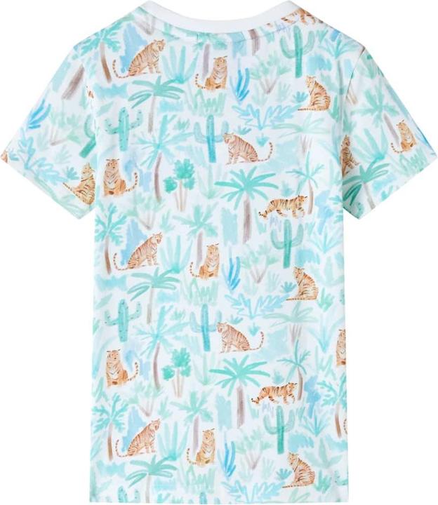 Image du produit VidaXL T-shirt enfant Ecru 128,Matière : 95% coton. 5 (128)
